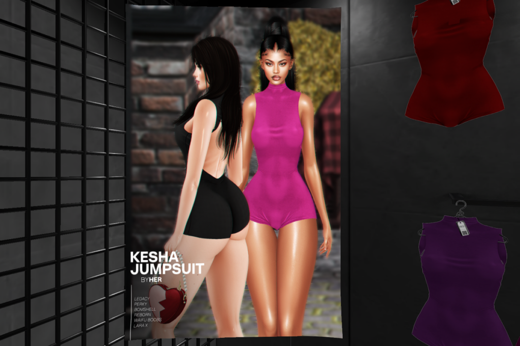 Kesha Jumpsuit - Legacy/MaitreyaX/Reborn/+mods, L$199 each | Kesha Outfit Fatpack L$1999 FP