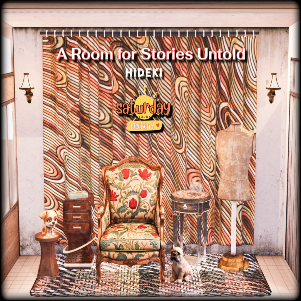 A Room For Stories Untold Decor Set	&lt;a href=&quot;http://maps.secondlife.com/secondlife/Computer/92/160/1112&quot; target=&quot;_blank&quot;&gt;Teleport&lt;/a&gt;
