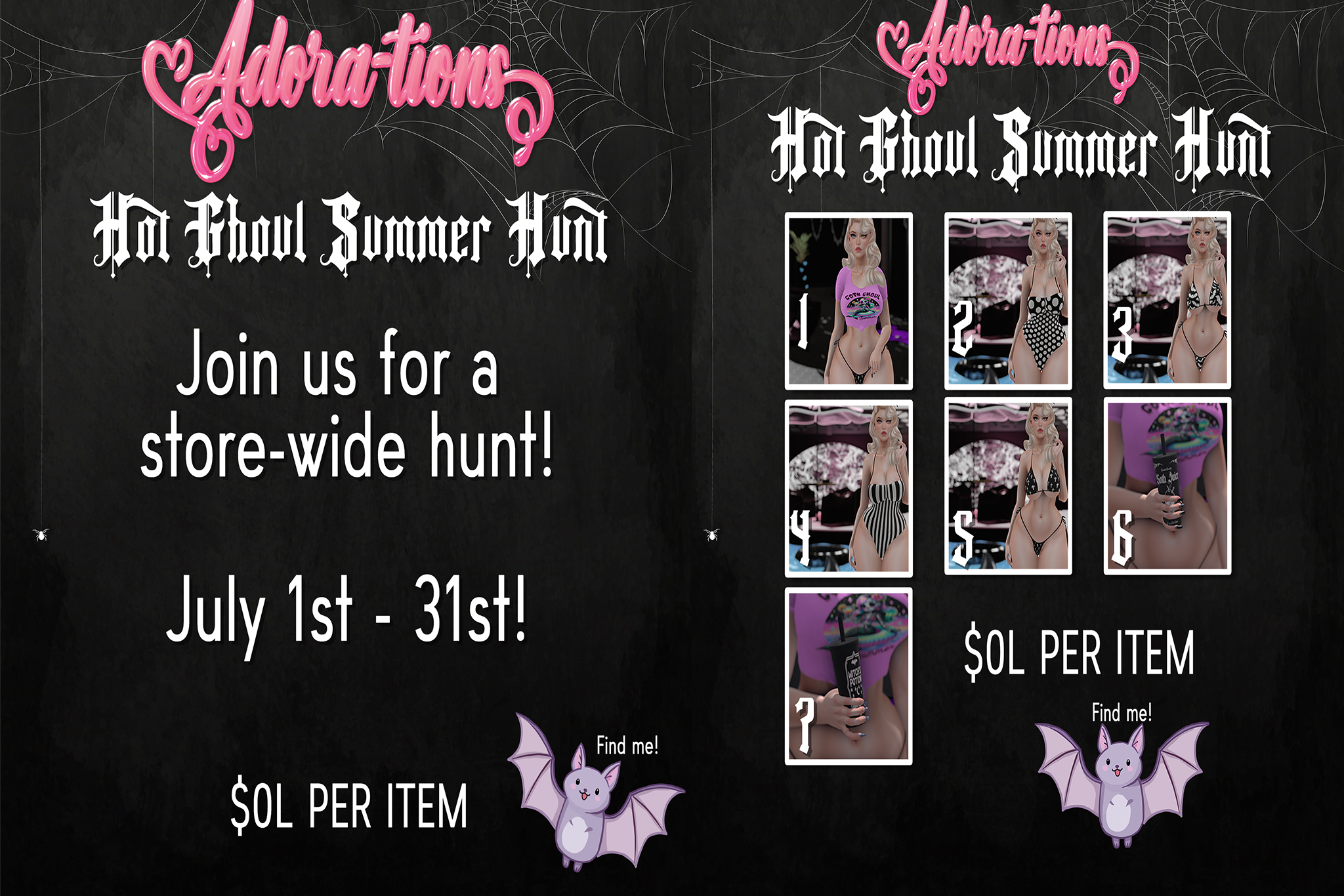 IT’S A HOT GHOUL SUMMER HUNT