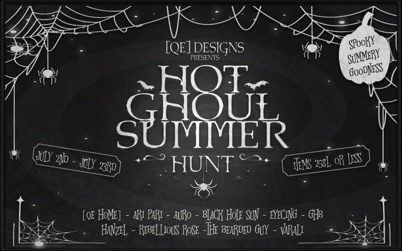 A LITTLE BIT OF HALLOWEEN DURING THE HOT SUMMER DAYS