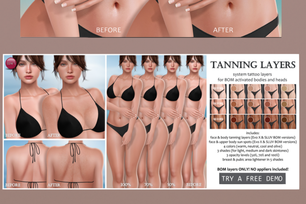 Tanning Layers, L$249