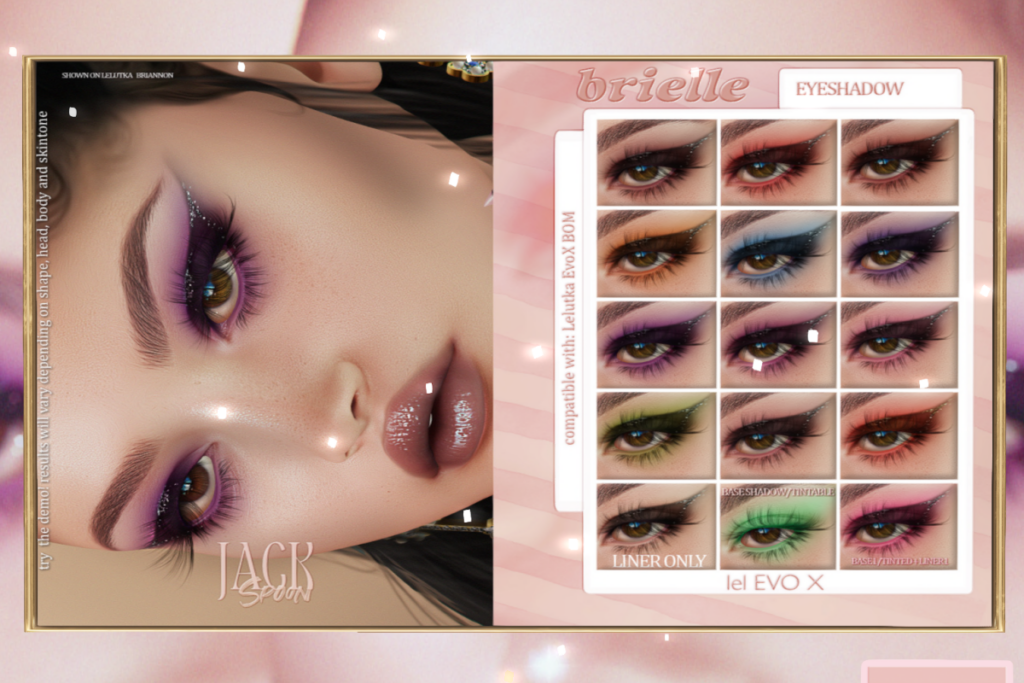 Brielle Eyeshadow - EvoX, L$265