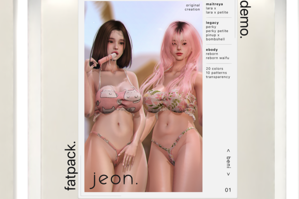 Beni Bikini - Legacy/MaitreyaX/Reborn/+mods, L$449 each/L$1799 FP