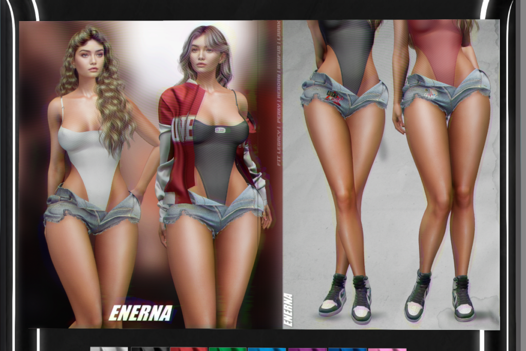 Enerna Vest, Coat and Jeans - Legacy/MaitreyaX/Reborn/+mods, L$199-L$239 each/L$699-L$999 each FP
