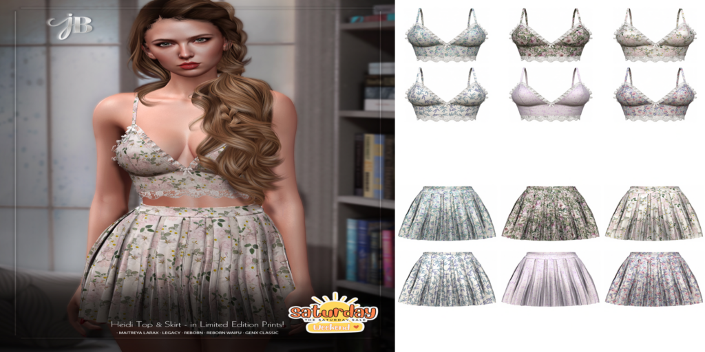 Heidi Outfit - GenX Classic/Legacy/MaitreyaX/Reborn/+mods	&lt;a href=&quot;http://maps.secondlife.com/secondlife/JustBecause/123/129/24&quot;&gt;Teleport&lt;/a&gt;