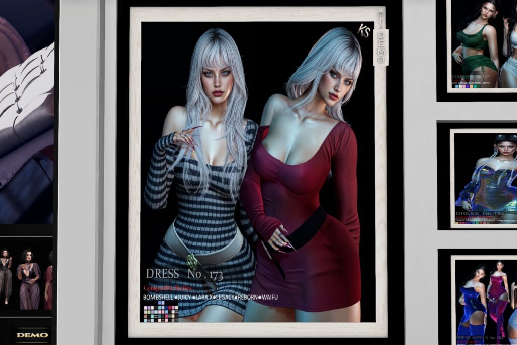 No. 173 Dress - Legacy/MaitreyaX/Reborn/+mods, L$299 FP
