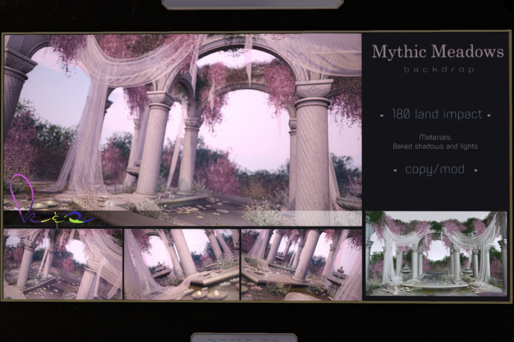Mythic Meadows Backdrop, L$750