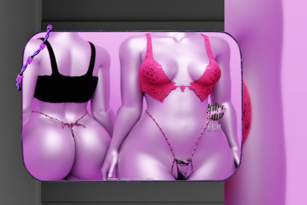Fer Top &amp; Thong - Erika/Legacy/MaitreyaX/Reborn, L$299 each/L$1000 FP