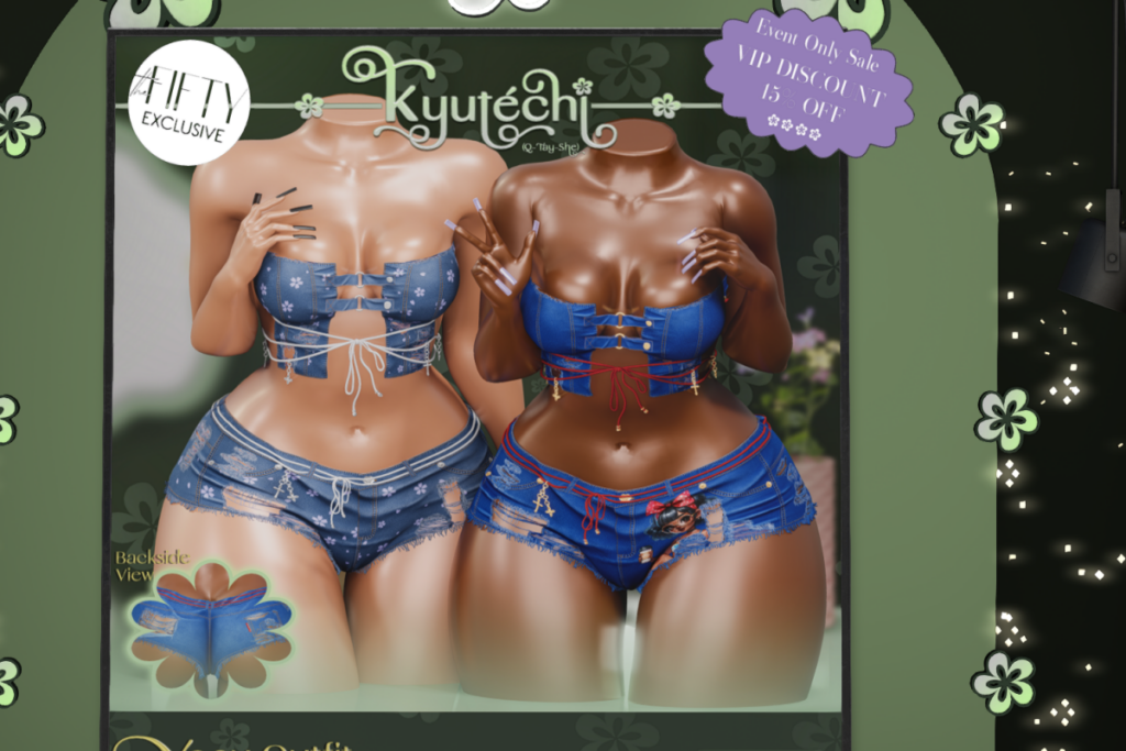 Xoey Toop &amp; Shorts - Legacy/MaitreyaX/Reborn/+mods, L$289 each/L$1299 FP/L$1899 MP