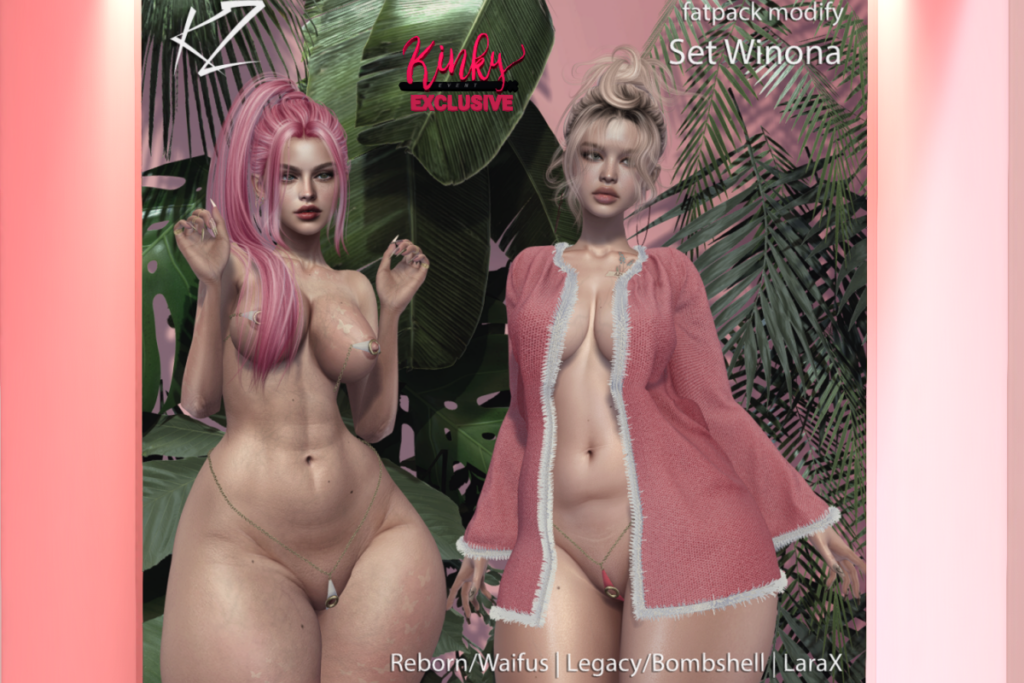 Winona Bikini &amp; Robe - Legacy/MaitreyaX/Reborn/+mods, L$250 each/L$550 each FP/L$950 MP