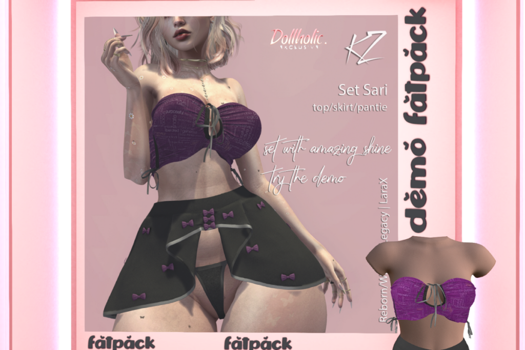 Sari Top &amp; Skirt - Legacy/MaitreyaX/Reborn/+mods, L$190 each/L$450 each FP