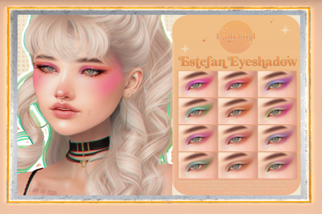 Estefan Eyeshadow - EvoX, L$275