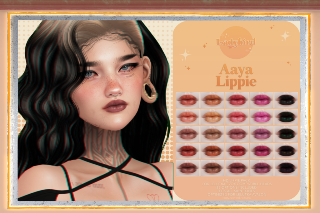 Aaya Lippie - EvoX, L$299