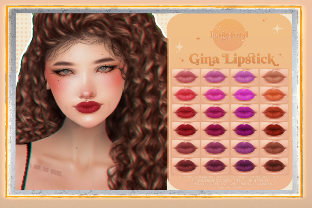 Gina Lipstick - EvoX, L$275