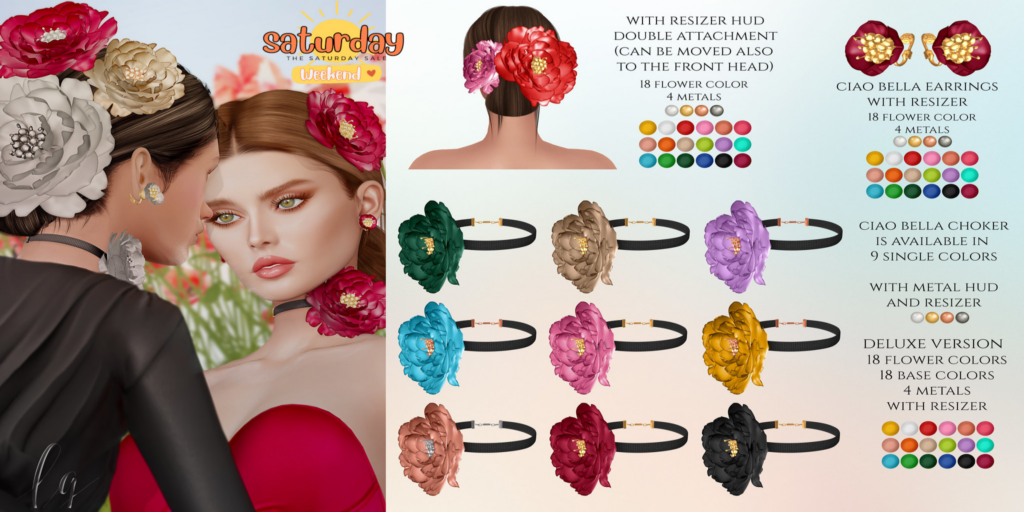 Ciao Bella Accessories	&lt;a href=&quot;http://maps.secondlife.com/secondlife/Charmed%20Forest/137/177/26&quot; target=&quot;_blank&quot;&gt;Teleport&lt;/a&gt;