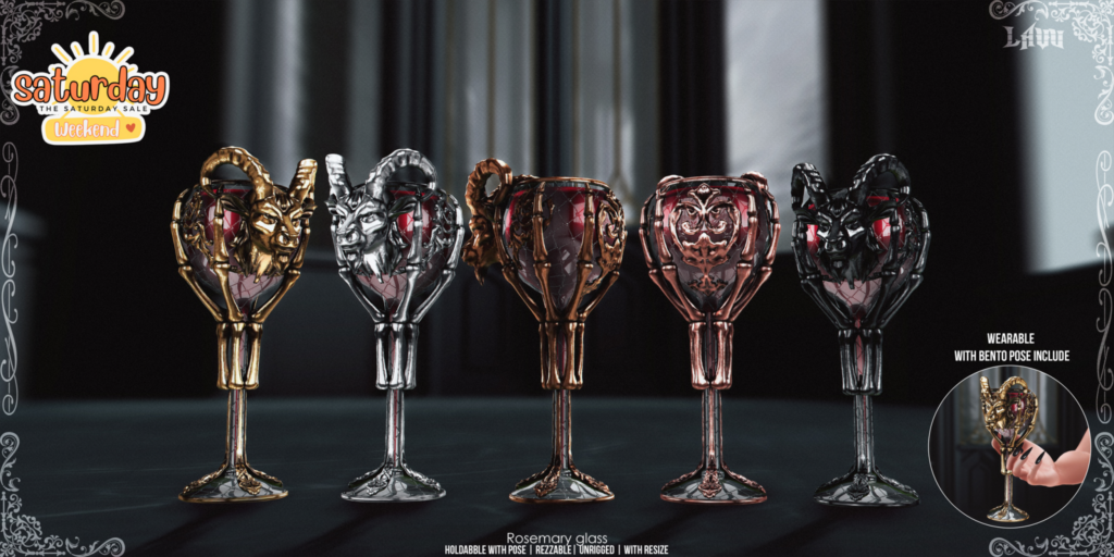 Rosemary Glass Holdable &amp; Decor	&lt;a href=&quot;http://maps.secondlife.com/secondlife/Magic%20Sky/181/138/2022&quot;&gt;Teleport&lt;/a&gt;