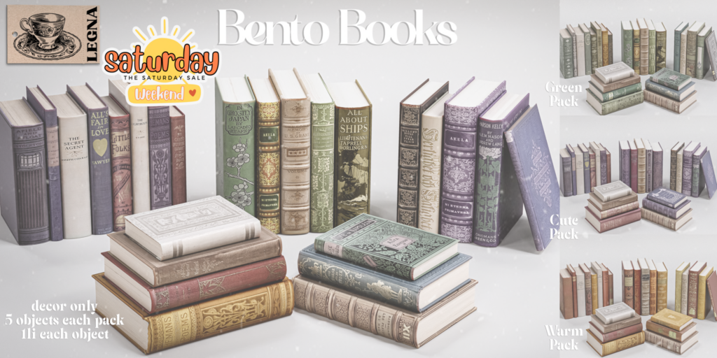 Bento Books	&lt;a href=&quot;http://maps.secondlife.com/secondlife/Dark%20Desires/211/203/25&quot; target=&quot;_blank&quot;&gt;Teleport&lt;/a&gt;