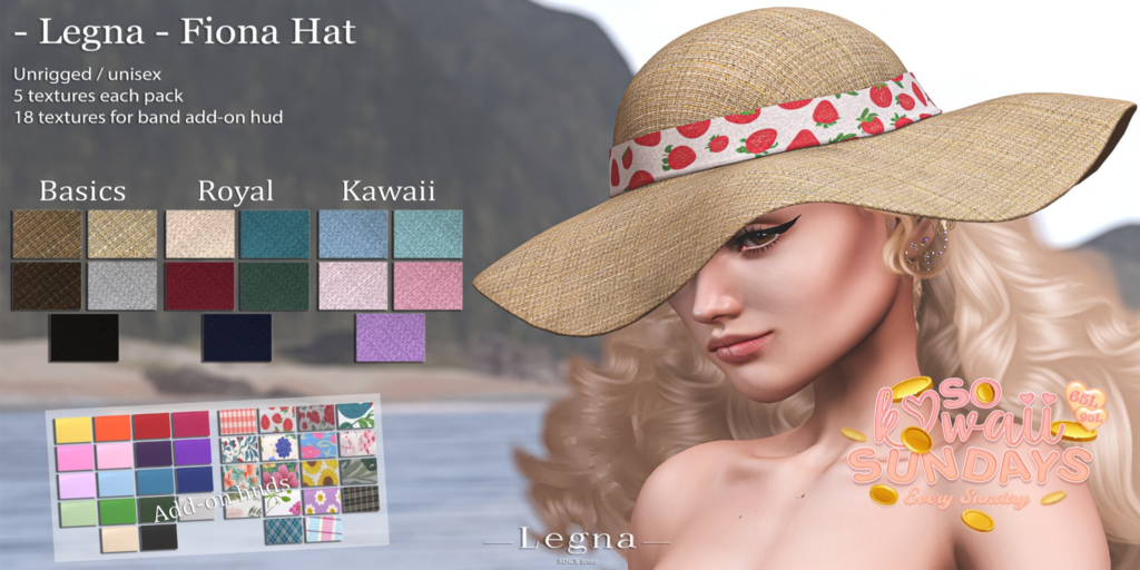 Fiona Hat	&lt;a href=&quot;http://maps.secondlife.com/secondlife/Dark%20Desires/150/191/21&quot;&gt;Teleport&lt;/a&gt;