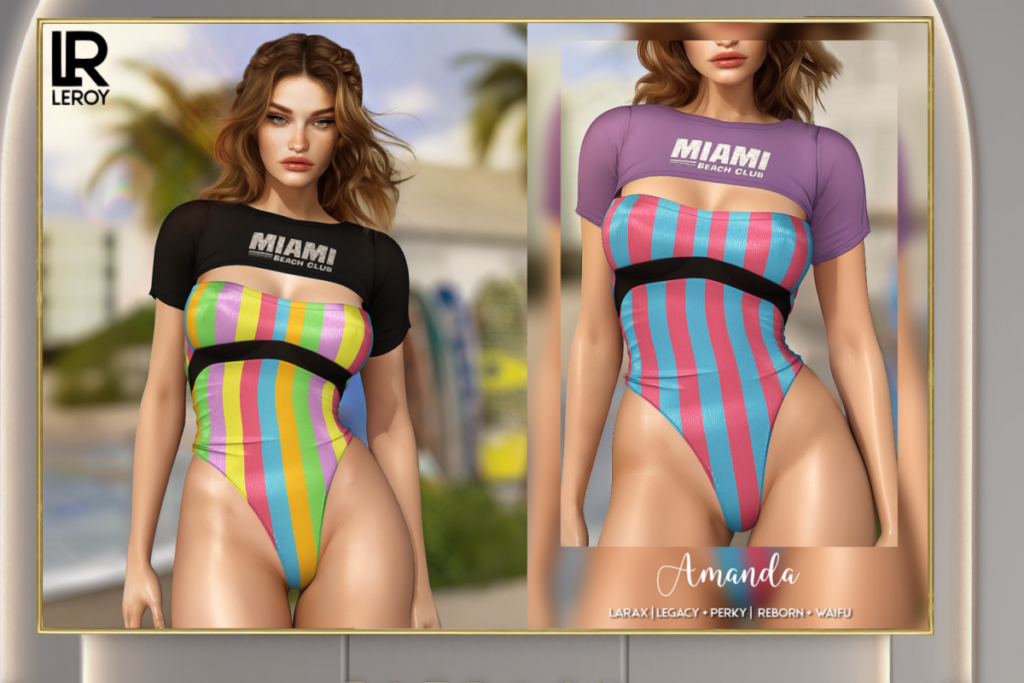 Amanda Blouse &amp; Bodysuit - Legacy/MaitreyaX/Reborn/+mods, L$229 each/L$1399 each FP