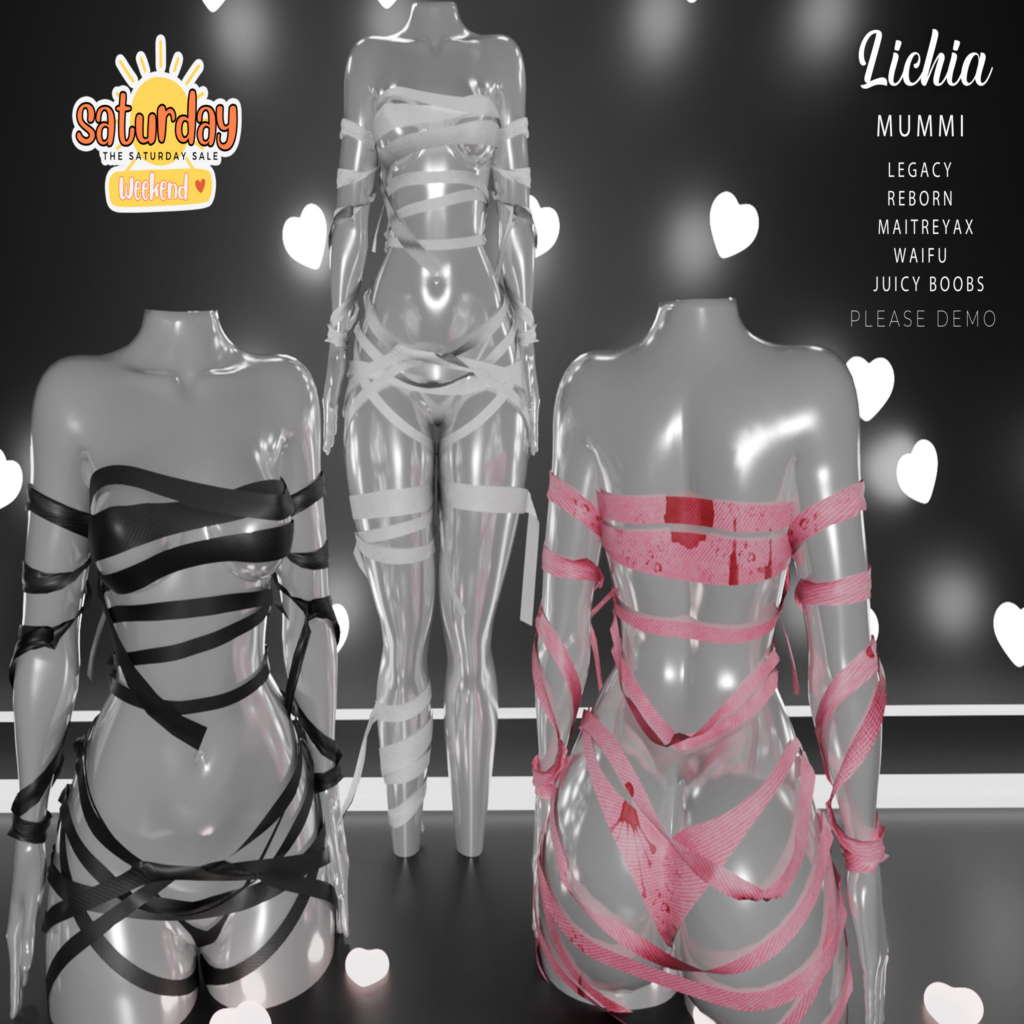 Mummi Outfit - Legacy/MaitreyaX/REborn/+mods	&lt;a href=&quot;http://maps.secondlife.com/secondlife/Hashira/46/88/3&quot;&gt;Teleport&lt;/a&gt;