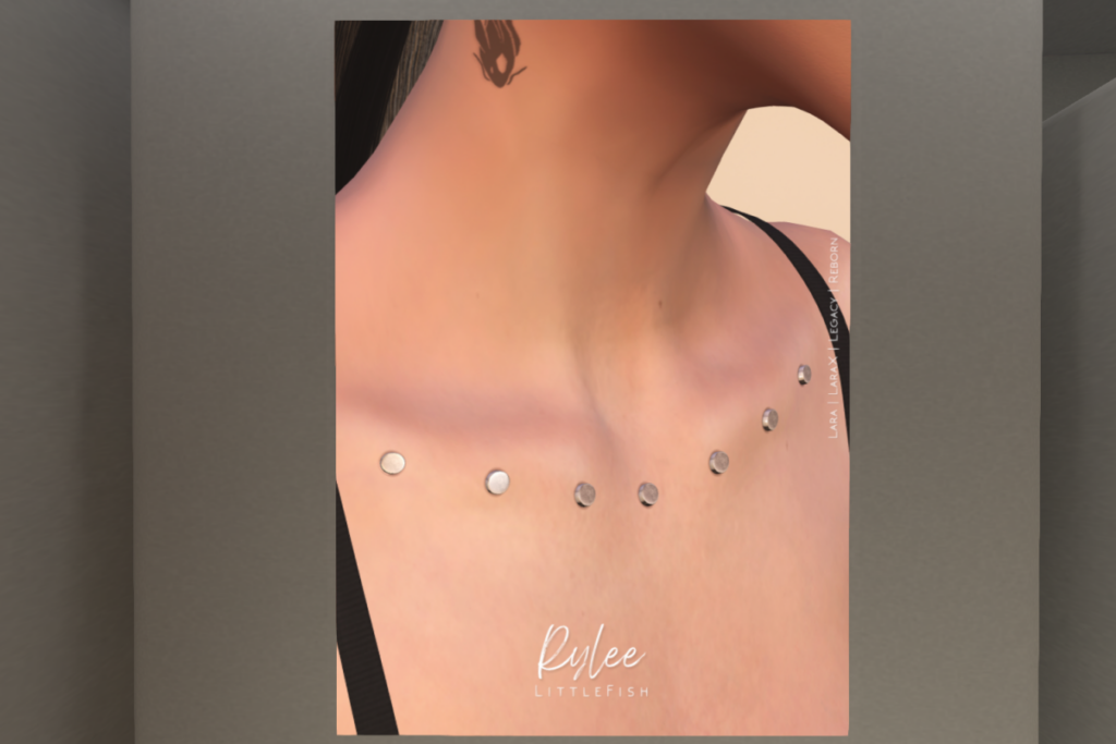 Rylee Piercing - Legacy/Maitreya/Reborn, L$250 each/L$500 FP
