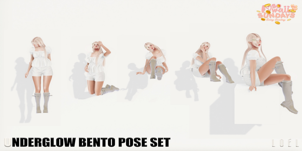 Underglow Poses	&lt;a href=&quot;http://maps.secondlife.com/secondlife/Stargazer%20Galaxy/101/47/3118&quot;&gt;Teleport&lt;/a&gt;