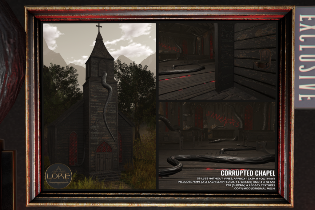 Corrupted Chapel, L$650