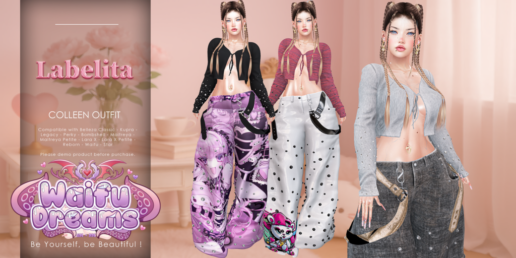 Colleen Outfit - GenX Classic/Inithium/Legacy/Maitreya/Reborn/+mods