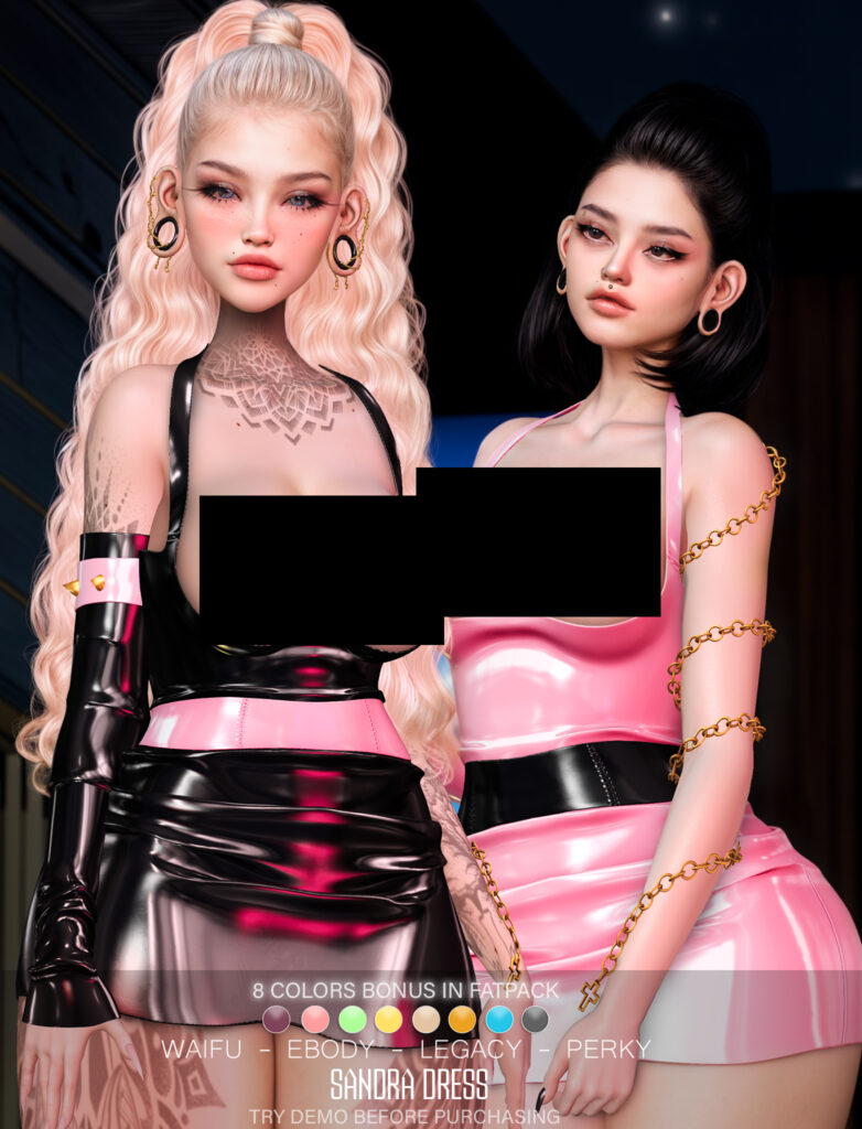 Sandra Dress - Legacy/Reborn/+mods