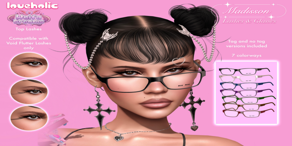 Madisson Lashes &amp; Glasses - Void Flutter
