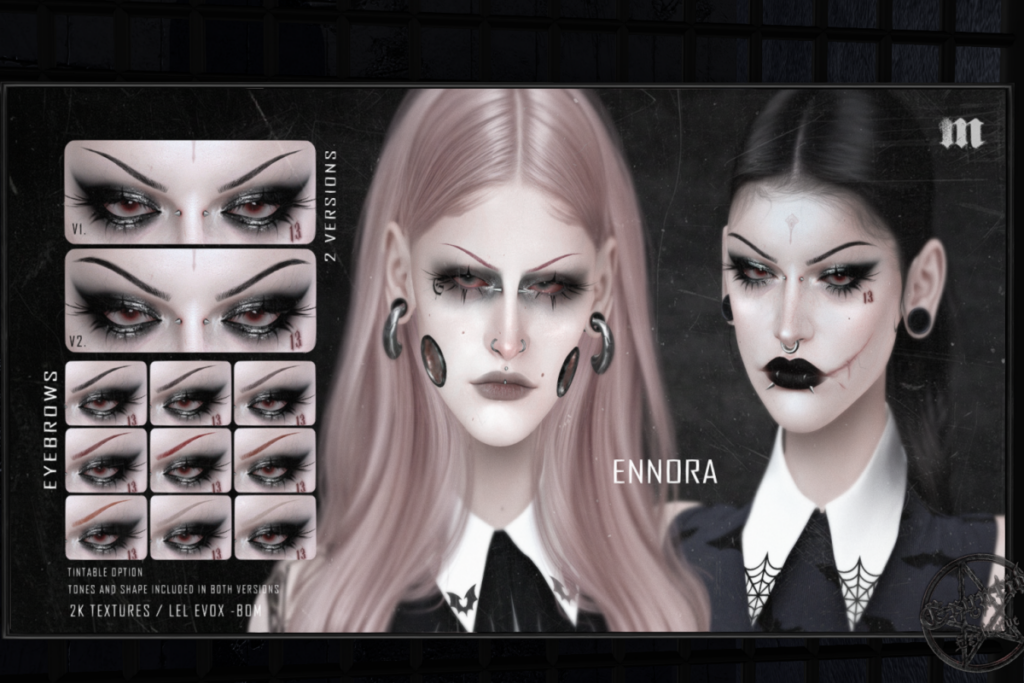Ennora Eyebrows - EvoX, L$350