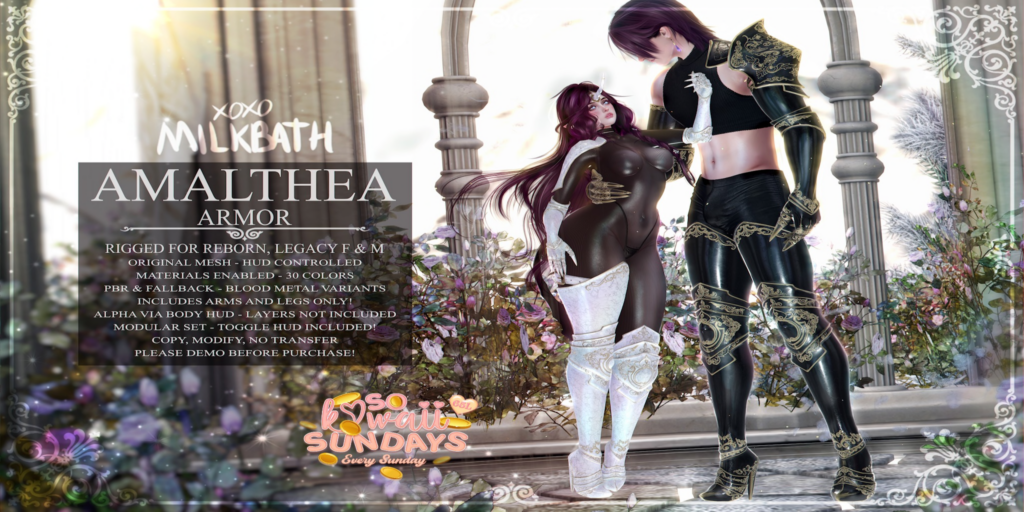 Amalthea Armor - Legacy M+F/Reborn	&lt;a href=&quot;http://maps.secondlife.com/secondlife/Mukti/128/13/953&quot;&gt;Teleport&lt;/a&gt;