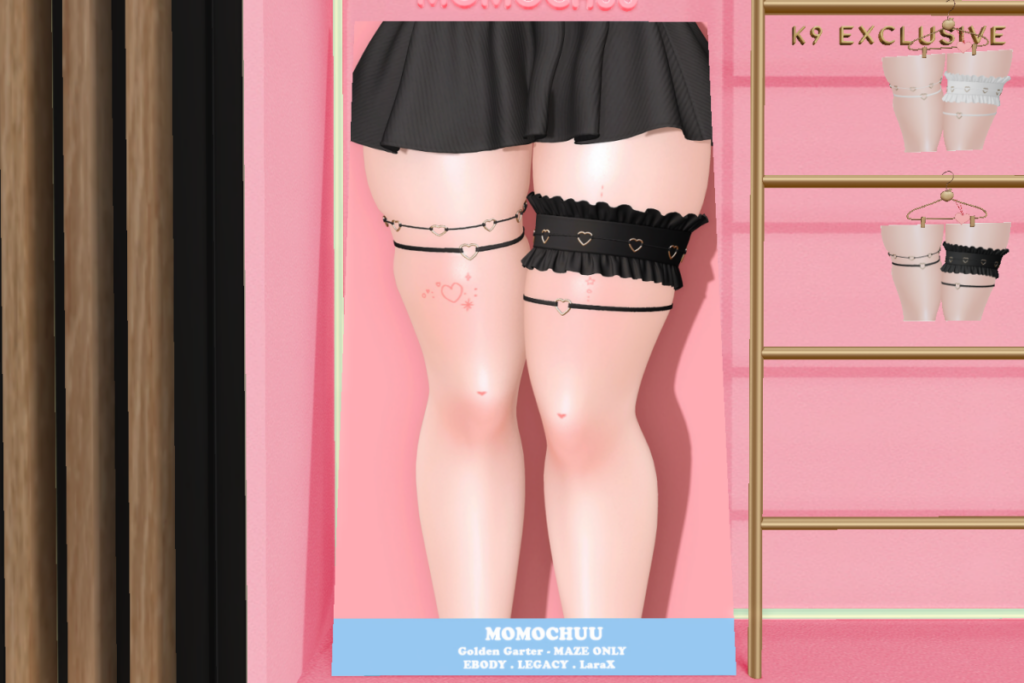 Golden Garter - Maze for Legacy/MaitreyaX/Reborn, L$279 each