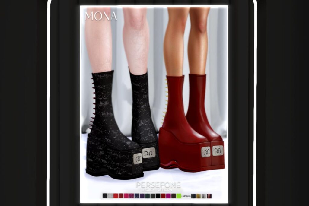 Persefone Boots - Legacy/Reborn, L$349 FP