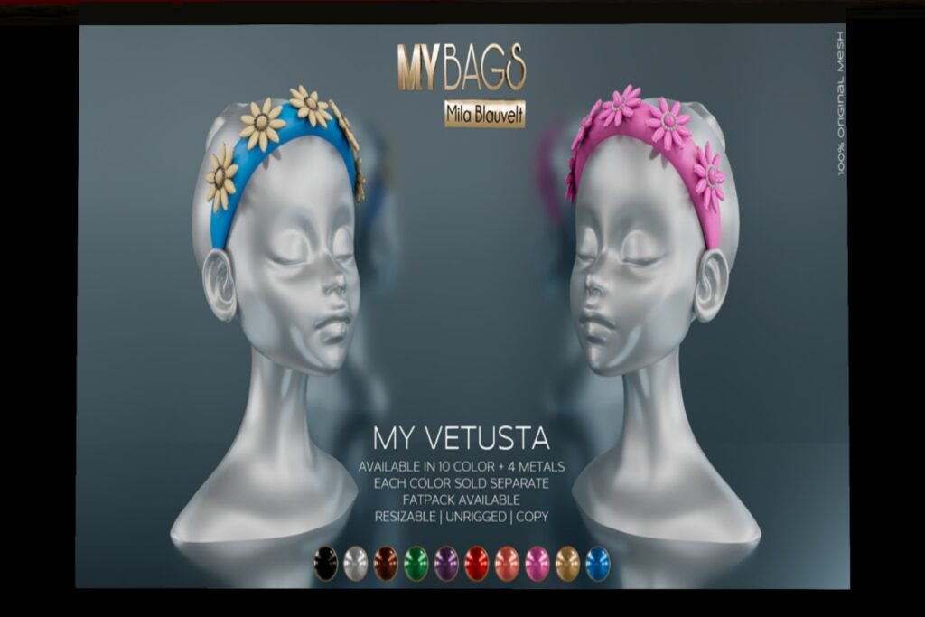 My Vetusta Headband, L$199 each/L$1200 FP