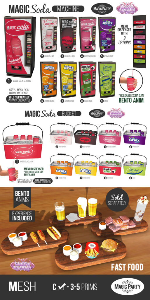 Soda Machine | Soda Bucket | Fast Food