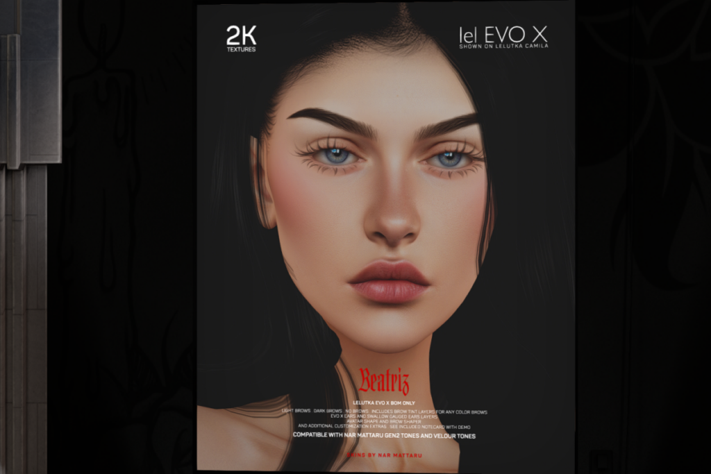Beatriz Skin - Evo X, L$1099 each