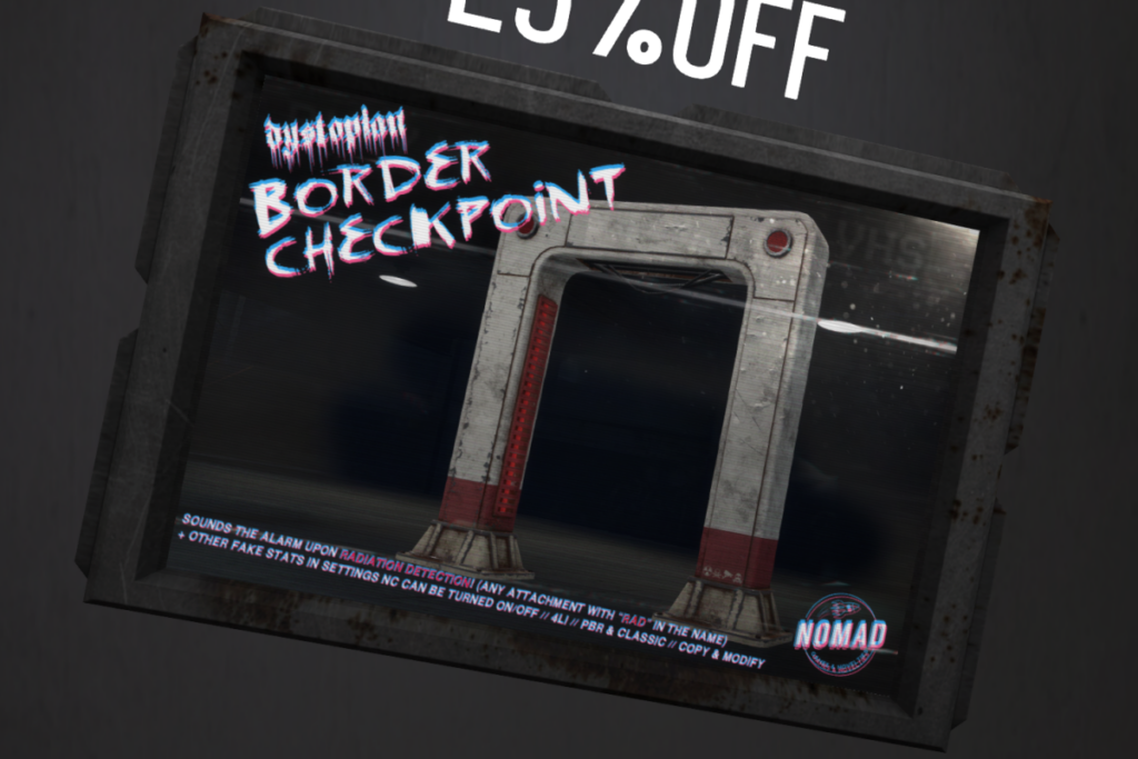 Dystopian Border Checkpoint, L$300