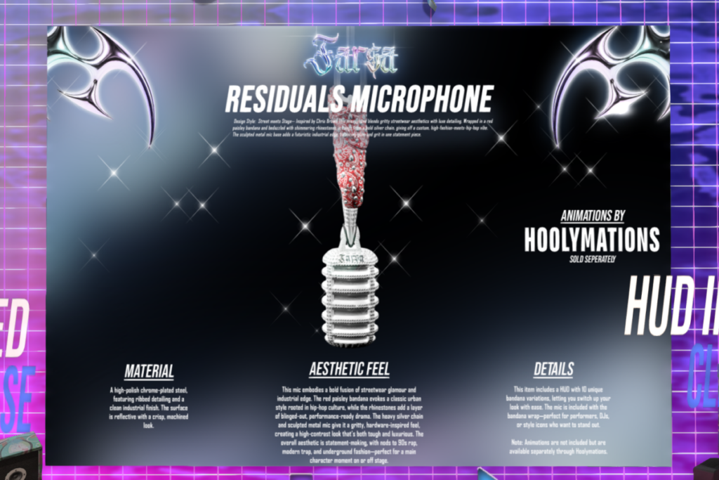 Farsa Microphone, L$600