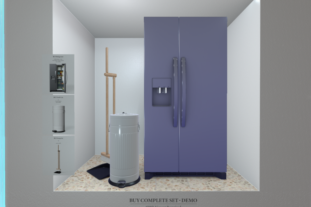 Apartment Kitchen, L$190 each/L$450 FP
