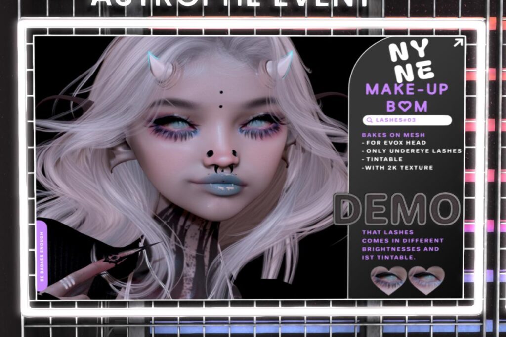 Lashes Set #03 - EvoX, L$199 each
