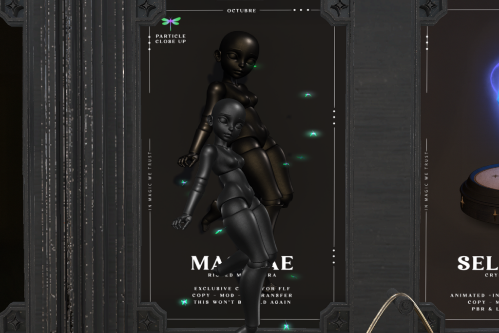 Magicae - Firefly	&lt;a href=&quot;http://maps.secondlife.com/secondlife/Mellor/95/70/26&quot;&gt;TELEPORT&lt;/a&gt;