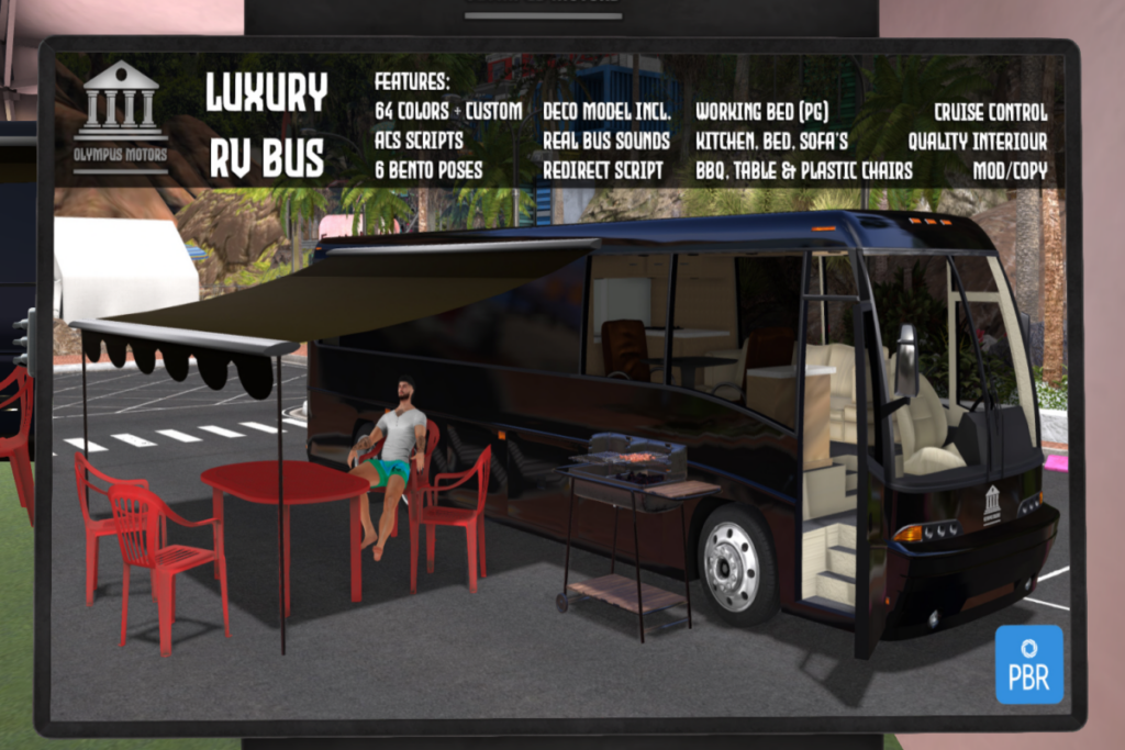 Luxury RV Bus, L$1499