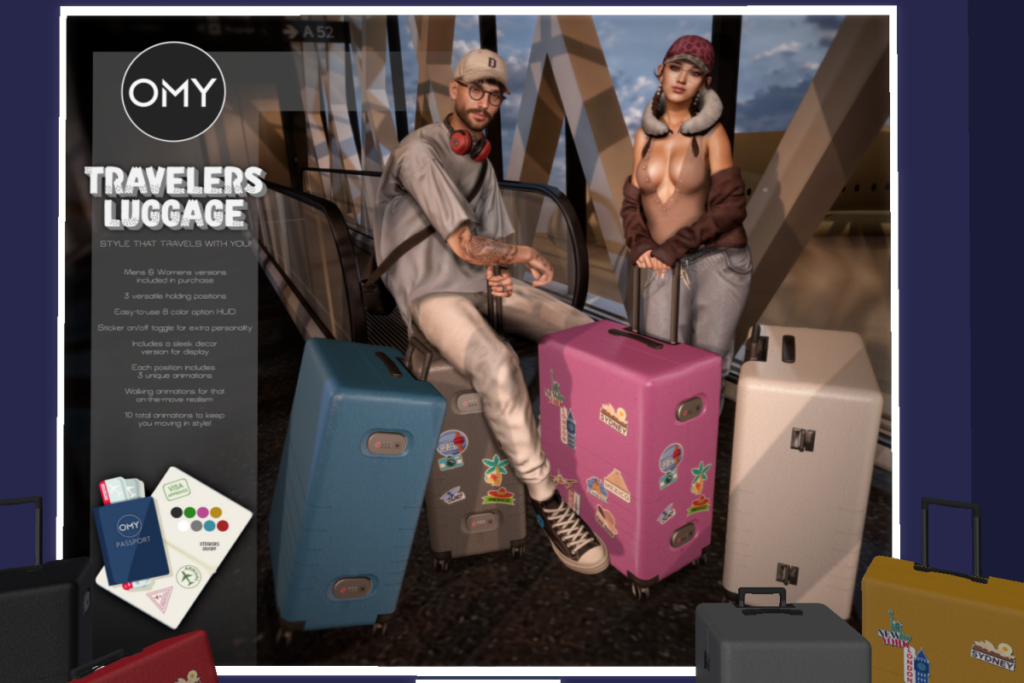 Travelers Luggage, L$550