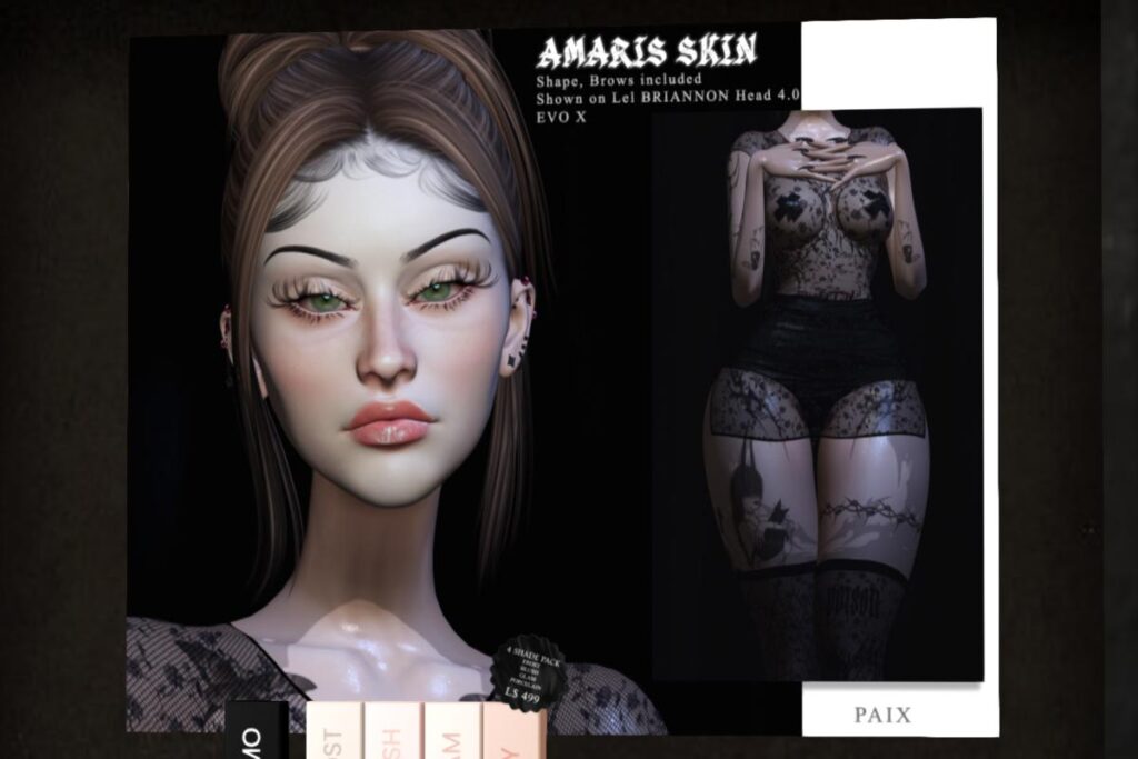 Amaris Skin - EvoX, L$499