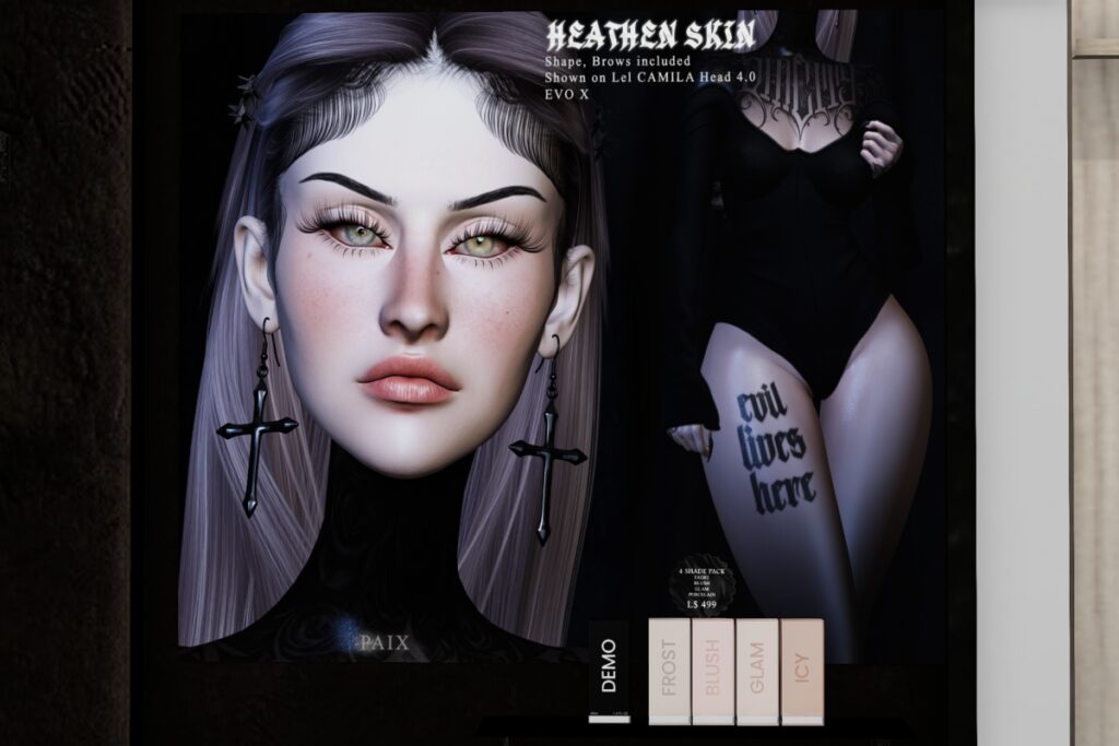 Heathen Skin - EvoX, L$499 FP