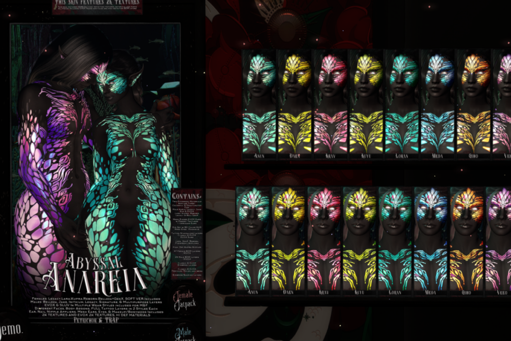 Abyssal Anareia Applier - see ad for fits, L$1399 each/L$7999 each FP