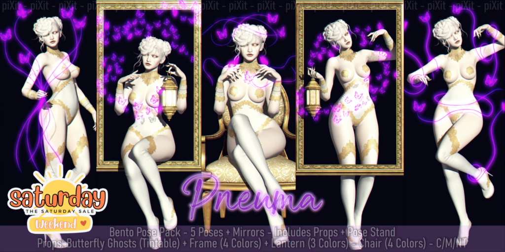Pneuma Poses &amp; Props	&lt;a href=&quot;http://maps.secondlife.com/secondlife/Fashion%20Boulevard%20II/44/96/1128&quot;&gt;Teleport&lt;/a&gt;