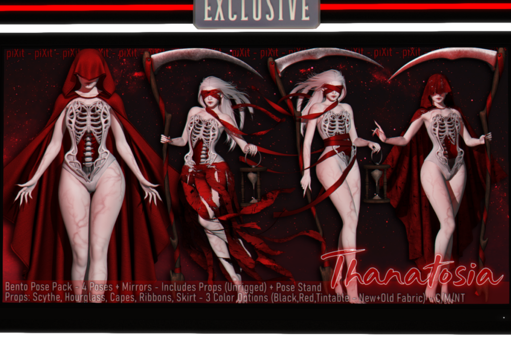 Thanatosia Poses &amp; Props, L$300