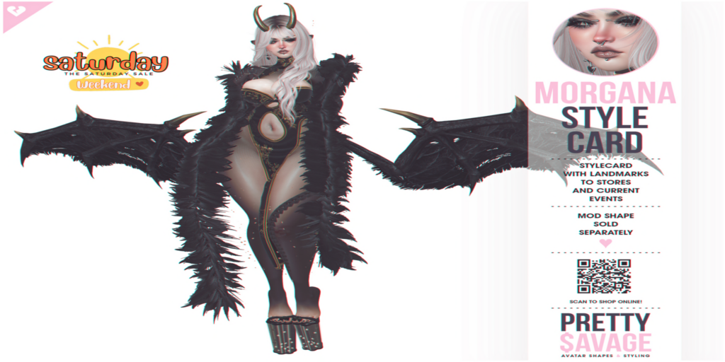 Morgana Style Card	&lt;a href=&quot;http://maps.secondlife.com/secondlife/Slytherin/104/100/1388&quot; target=&quot;_blank&quot;&gt;Teleport&lt;/a&gt;